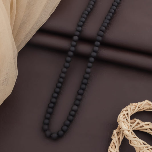 Original Karungali Malai 108-Beads Ebony Wood with Govt. Certified With Murugan